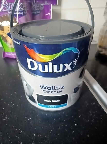 Photo of free Black matt paint new (Tuckswood NR4) #1