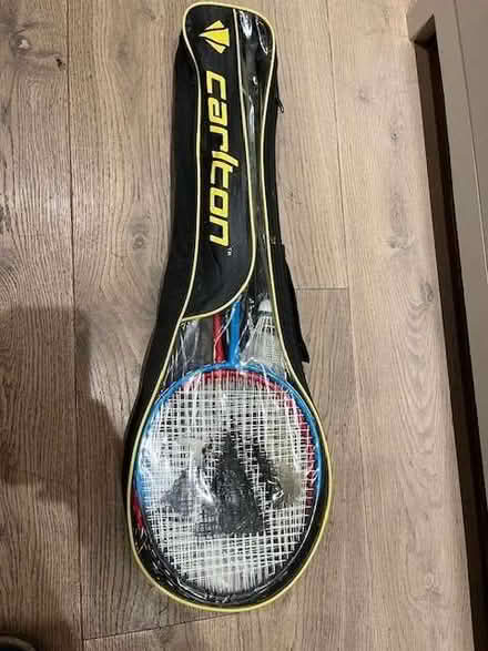 Photo of free Badminton set - 4x rackets, net, poles (Shepherds Bush W14) #1