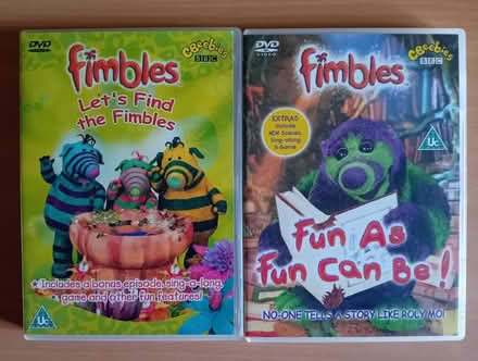 Photo of free Fimbles DVDs (Ipswich IP4 5) #1