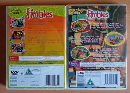 Photo of free Fimbles DVDs (Ipswich IP4 5) #2