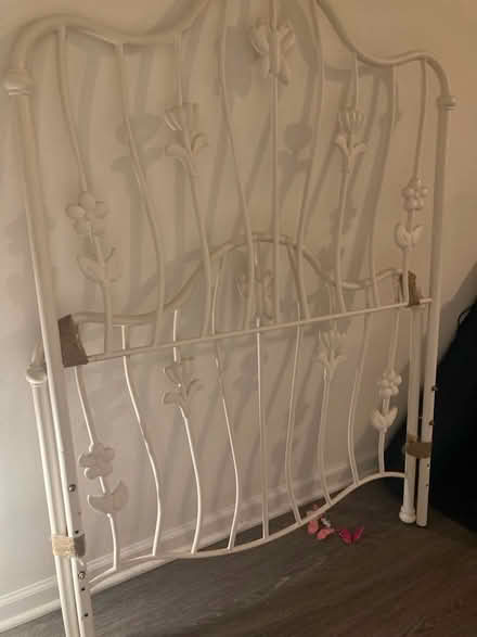 Photo of free Cutest head & footboard — girls bed (Evanston, near Penny Park) #1