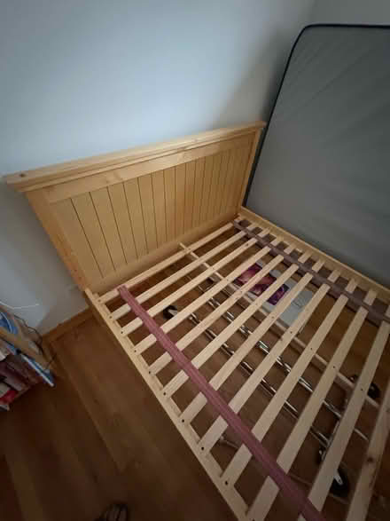 Photo of free Maple bed frame, head- & footboard (Evanston, near Penny Park) #2