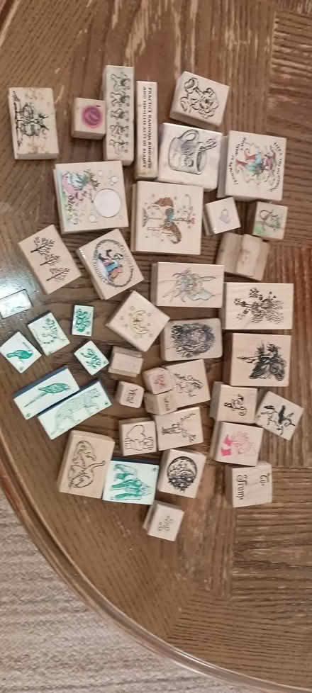 Photo of free Rubber Stamps with wood handles (Prince William Cty, Manassas) #1