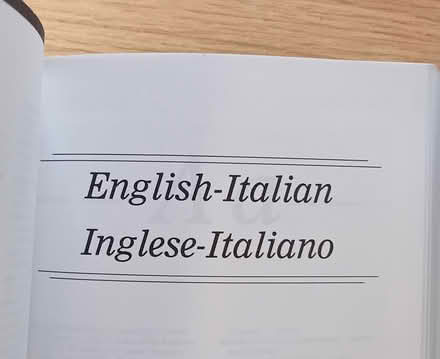 Photo of free Italian dictionary (Ipswich IP4 5) #2