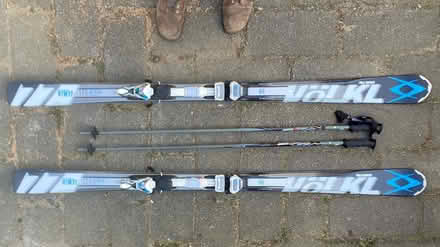 Photo of free Skis posts woodcore RTM 77 176 (Ann Arbor near Hillside Terr.) #1