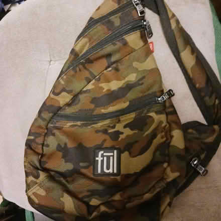 Photo of free Camouflage Kangaroo Messenger Bag (West Village by 10 Downing St) #1