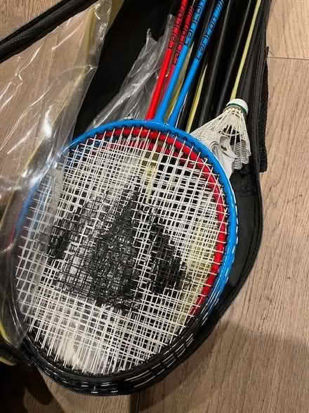 Photo of free Badminton set - 4x rackets, net, poles (Shepherds Bush W14) #2