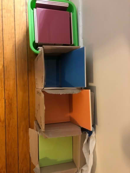 Photo of free 6x6 tiles rose blue orange green (Wakefield Ma) #1