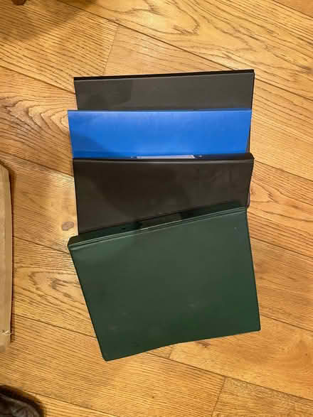 Photo of free Four A4 Ringbinders (Little Eaton DE21) #1