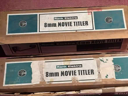 Photo of free Vintage movie equipment - 8mm Movie Titler x 2 (Clevelode WR13) #2