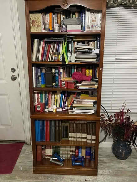 Photo of free Books and bookshelf (Fairwinds Golf course) #2