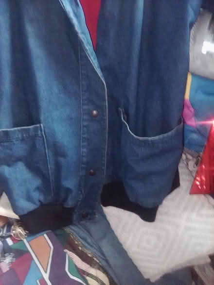 Photo of free Denim Baseball Jacket. 10031 (Hamilton Heights 10031) #2