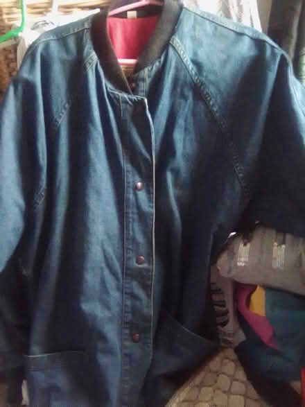 Photo of free Denim Baseball Jacket. 10031 (Hamilton Heights 10031) #1