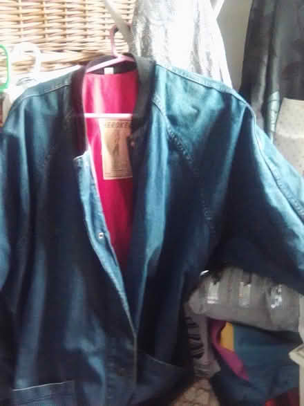 Photo of free Denim Baseball Jacket. 10031 (Hamilton Heights 10031) #4