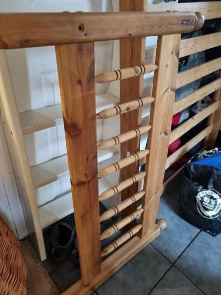 Photo of free Single pine bed frame (Tackley OX5) #1