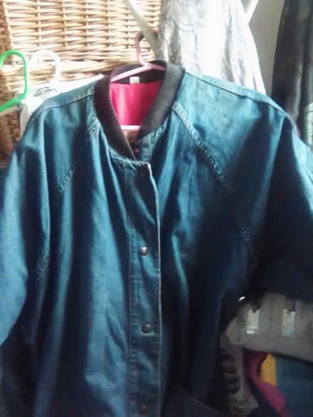 Photo of free Denim Baseball Jacket. 10031 (Hamilton Heights 10031) #3