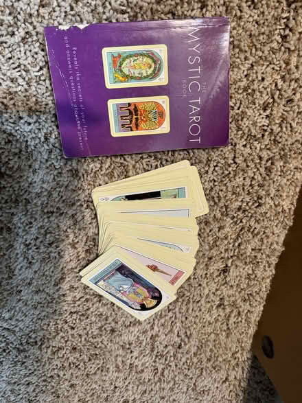 Photo of free tarot cards and book (Oakhurst North (Aurora)) #1