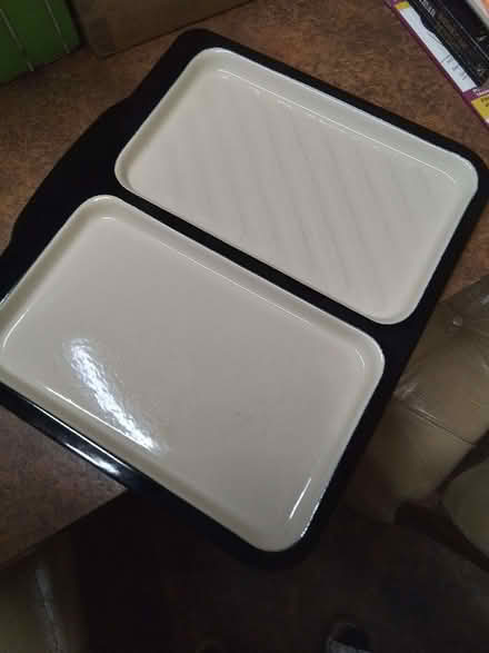 Photo of free Enamel dual oven tray (Fords Farm RG31) #1