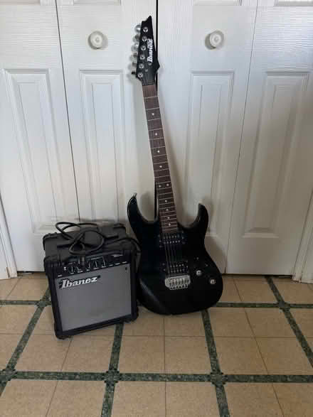 Photo of free Ibanez Electric Guitar and Amp (Maple Glen) #1