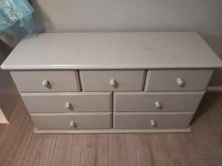 Photo of free Large pine chest of drawers (WS8) #1