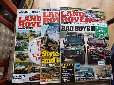 Photo of free Land rover magazines (Morley DE21) #1