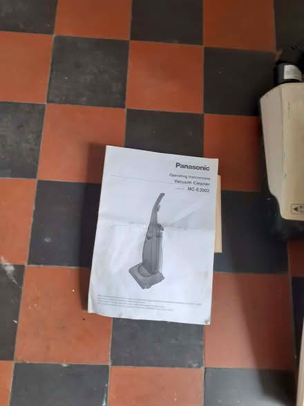 Photo of free Panasonic upright hoover (Great Waltham CM3) #2