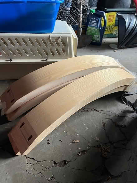 Photo of free 4 rounded wood pieces (Near Safeway NE 75th/Sandy) #1