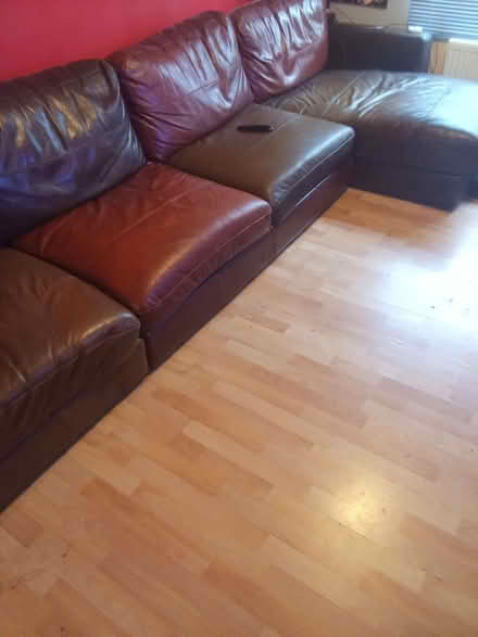 Photo of free corner sofa (Rainham ME8) #2