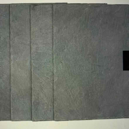 Photo of 4 natural slate roofing tiles (Iver Heath Fields SL0) #1