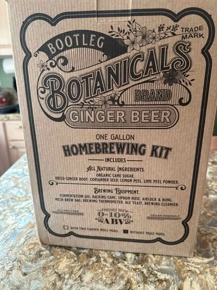 Photo of free Ginger Beer Home Brewing Kit (Old Palo Alto) #3