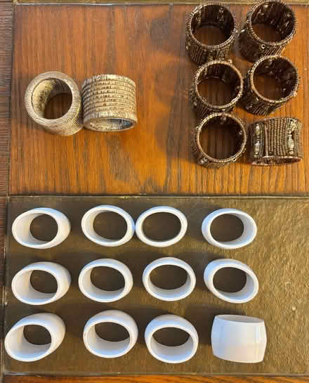 Photo of free Napkin ring holders (Take all) (Redford) #1