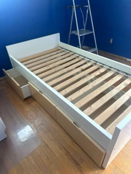 Photo of free IKEA Twin Bed with Three Drawers (North Tinton Falls) #1