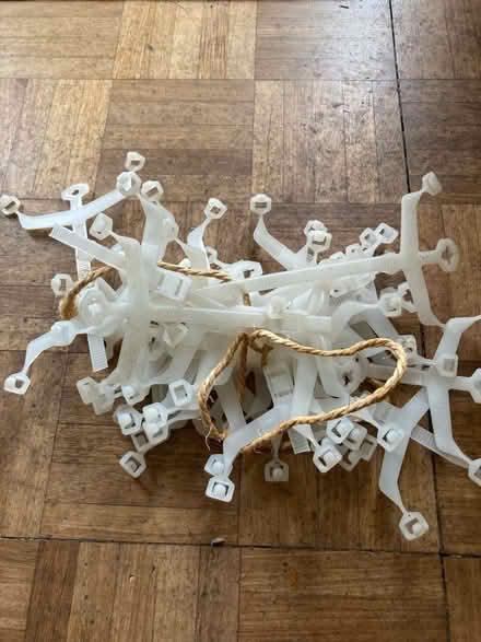 Photo of free Bundle of plastic plate hangers (Clifton YO30) #1