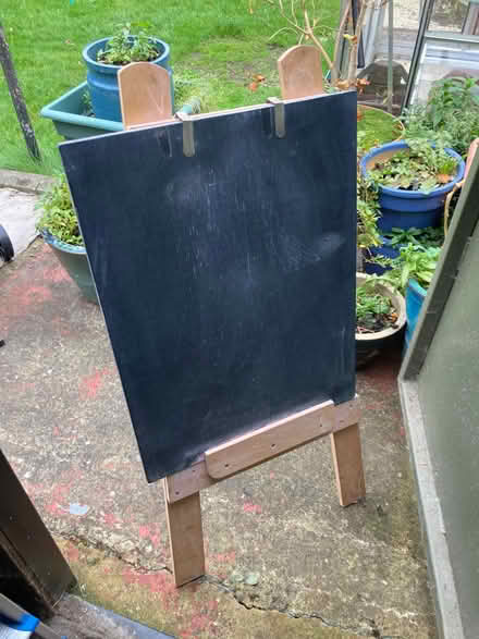 Photo of free Child’s black board and easel (Stretford M32) #1