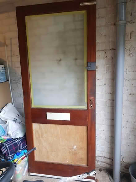 Photo of free Scruffy old front door (Central Abingdon, OX14) #1