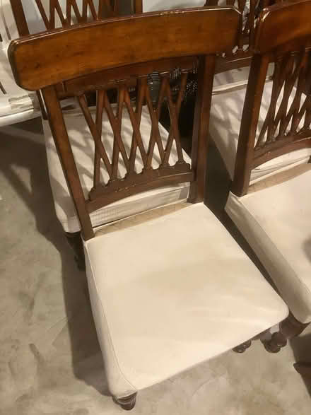 Photo of free Five dining chairs (used) (Wheaton) #2