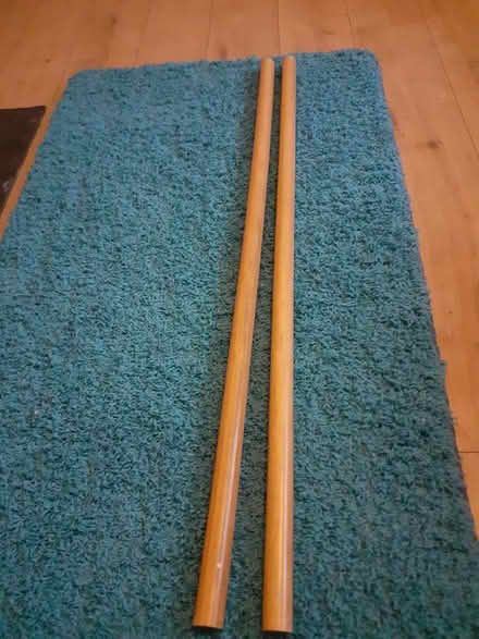 Photo of free Wooden Curtain Pole (Bray, Co Wicklow) #1