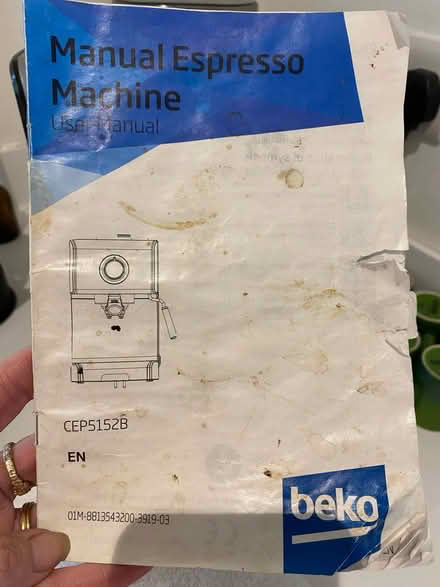 Photo of free Beko espresso machine (Tunbridge Wells, TN4) #2