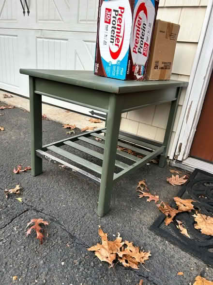 Photo of free LAST CHANCE! Small table, paint (Redding, CT) #1