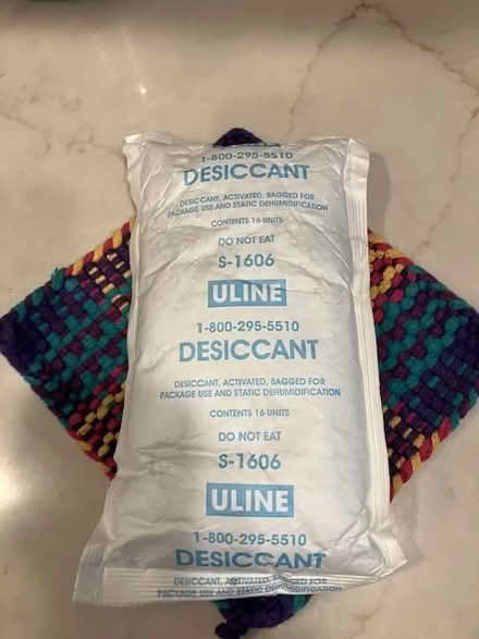 Photo of free Desiccant packet (Lake Forest Park) #1