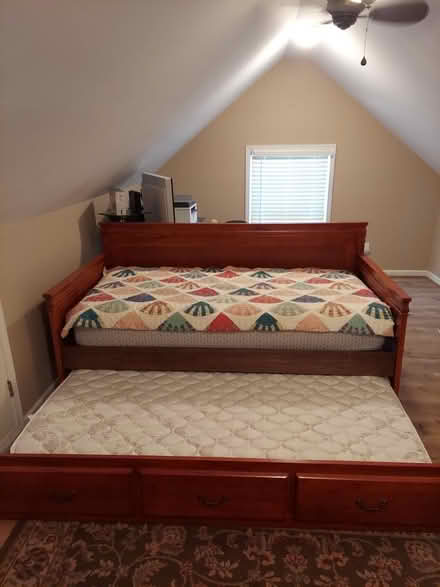 Photo of free Trundle Bed Twin (Woodstock) #1