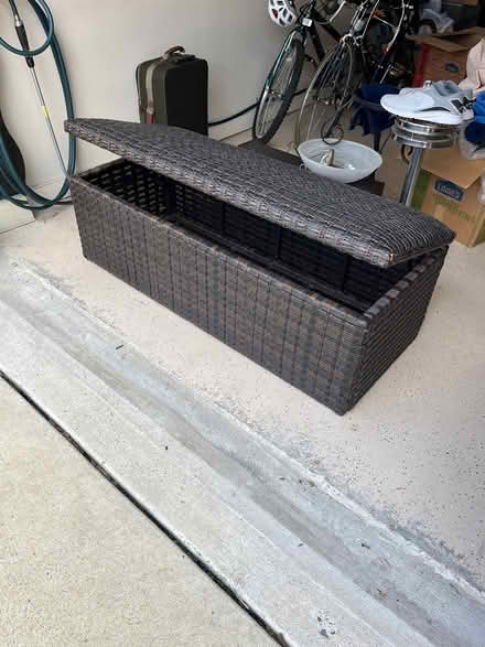 Photo of free Sunbrella woven storage bench (Long Reach Village, Columbia) #2