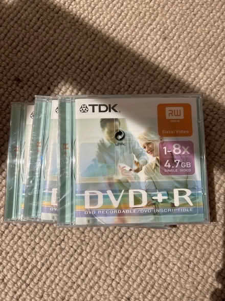 Photo of free 3x unused DVD+R (Camden) #1