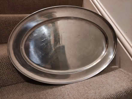 Photo of free Large stainless steel platter 56cm (University Area RG1) #1