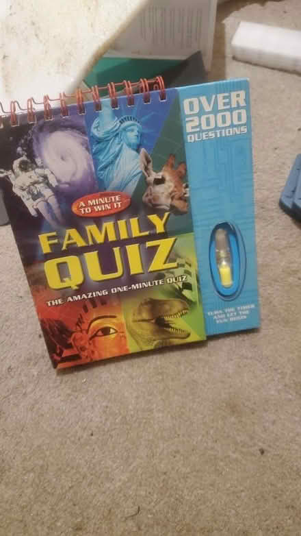 Photo of free Family quiz flip book (Barnton CW8) #1