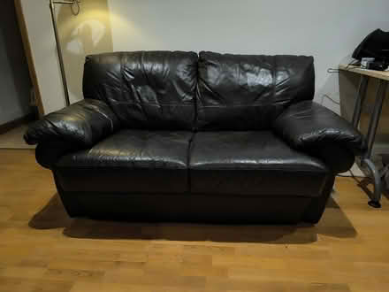 Photo of free Leather sofa (TN2) #1