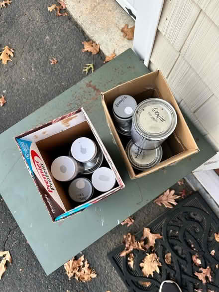 Photo of free LAST CHANCE! Small table, paint (Redding, CT) #3