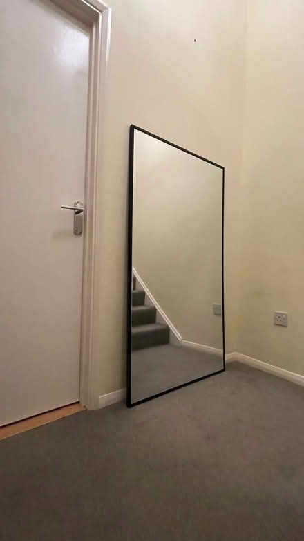 Photo of free Large Floor/Wall Bevelled Mirror (Rochester) #2