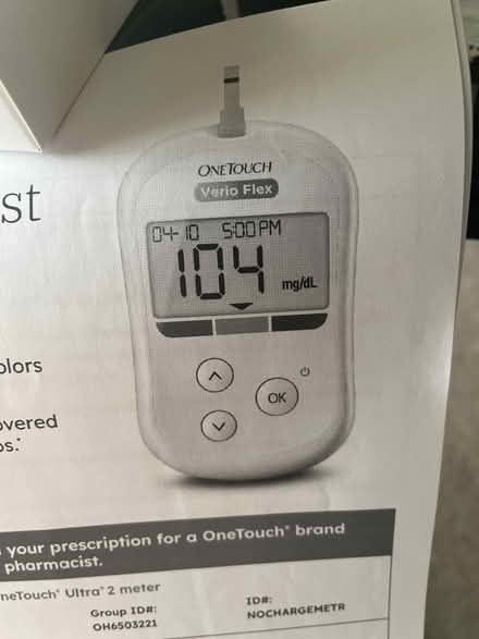 Photo of Glucose monitor (Gilbertsville, PA) #1