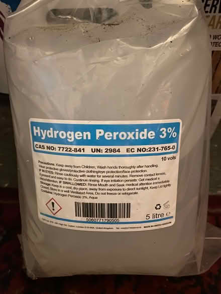 Photo of free Hydrogen Peroxide (Waterlooville PO7) #1